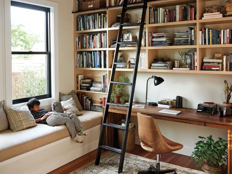 7 Home Library Ideas That Actually Work in Small Spaces