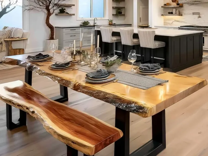Cozy Kitchen Table Makeover for Tent Camping