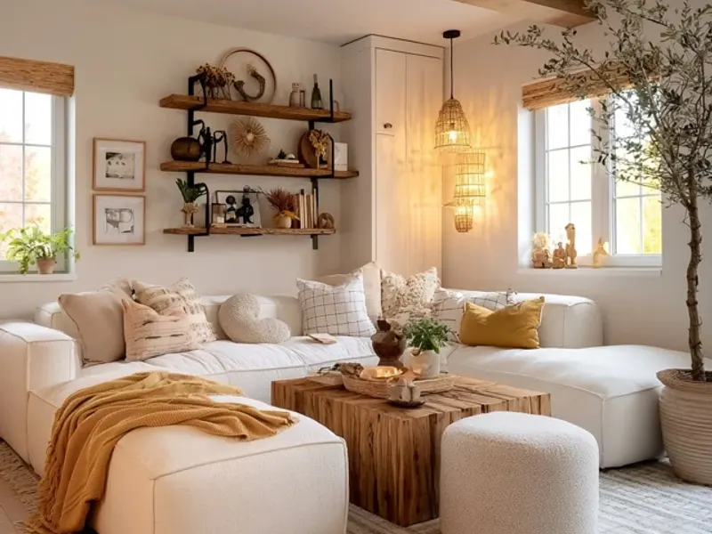 From Boring to Beautiful: My cozy living room Glow-Up