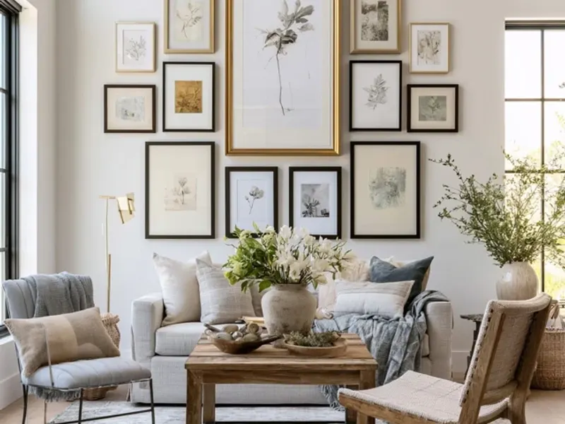 I Tried 12 Gallery Wall Ideas for Tents — These 5 Worked