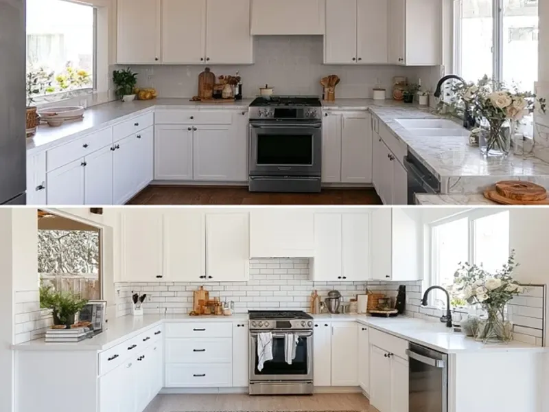 Kitchen Countertops on a Budget: $50 Look Like $5,000