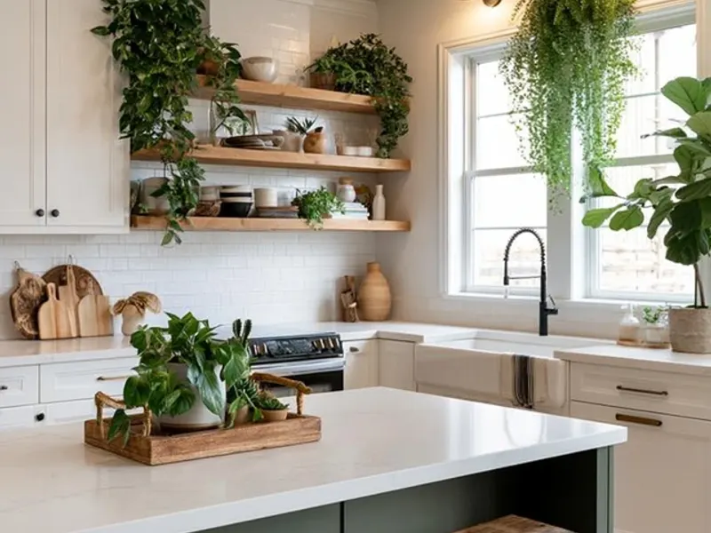 Kitchen Plant Decor Ideas for Tidy Camping