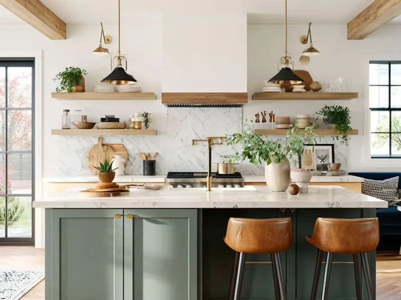 Small Space? This Luxury Kitchen Still Works